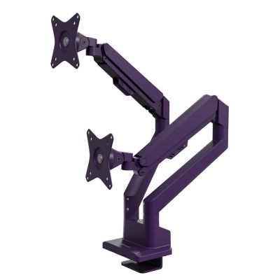 2. Arozzi AZ-ALZARE-NEO-DUO-PP Monitor Holder/Stand 81.3 cm (32") Desk Purple