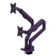 2. Arozzi AZ-ALZARE-NEO-DUO-PP Monitor Holder/Stand 81.3 cm (32") Desk Purple