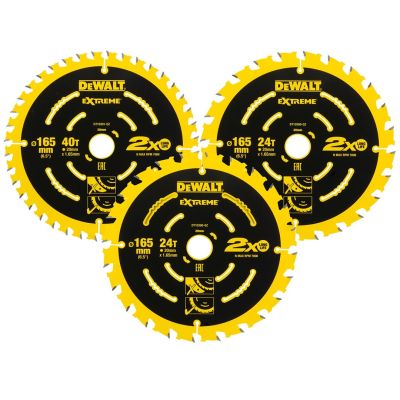 4. DeWALT DT10397-QZ circular saw blade 3 pcs.