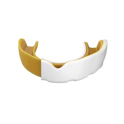 12. Gel Mouthguard + Box - White and Gold | GelTech