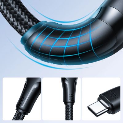 6. Joyroom S-A11 Surpass cable 60W USB-C - USB-C 0.25m - black