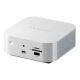 Satechi Thunderbolt 5 CubeDock - Ventilated TB5 Docking Station (SD and microSD card reader, 2x USB-A 3.2 gen. 2, 2x USB-C 3.2 gen. 2, 1x Ethernet 2.5 Gb, 3x TB5 downstream, 1x TB5 host 140W, M.2 NVMe SSD bay) (Silver)