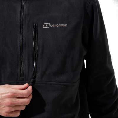 6. Berghaus Prism PT HZ Men's Fleece Sweatshirt Size M Black