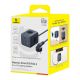 8. Baseus EnerFill FA11 67W Power Strip, USB-A + USB-C Cube + 3 x EU Socket 1.5m - Black