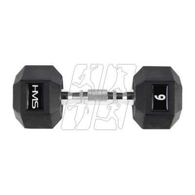 12. HMS HEX PRO 6 KG dumbbell