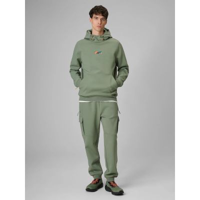 3. Men's regular hooded sweatshirt 4F 4FRSS26TSWSM2894-44S