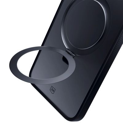 9. 3mk Smoke Case Mag&Stand for Apple iPhone 13 pro max - black