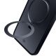 9. 3mk Smoke Case Mag&Stand for Apple iPhone 13 pro max - black