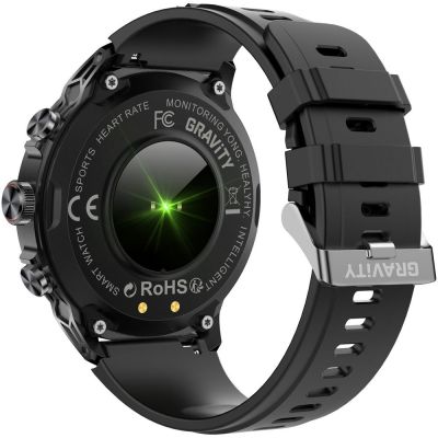 14. Smartwatch Gravity Black Strap + Bracelet GT41-1