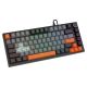 15. SAVIO MAGNETIC KEYBOARD ASTRAL BLACK OUTEMU WHITE JADE RGB 3 KEYCAPS COLORS