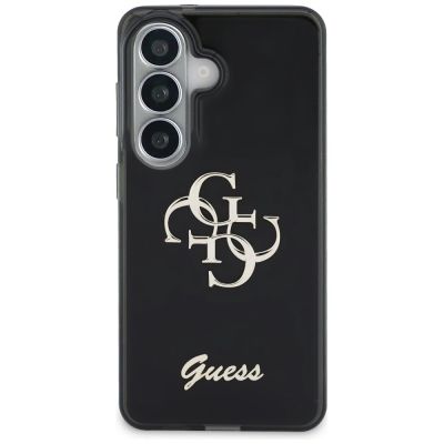 3. Guess IML Big Metal 4G Script case for Samsung Galaxy S26 - black