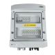 DCAC hermetic IP65 EMITER connection box with Noark 1000V DC surge arrester type 2, 3 x PV string, 3 x MPPT // Noark AC limiter type 2, 63A 3-F