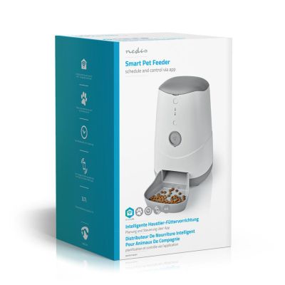 9. Nedis WIFIPET10CWT 3.7L Wi-Fi Pet Food Dispenser