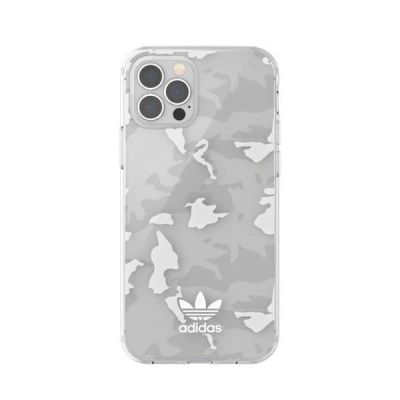 2. Adidas OR SnapCase Camo iPhone 12/12 Pro transparent/white 43705