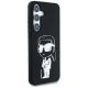 4. Case Karl Lagerfeld Silicone Graffiti Ikonik Printed Logo MagSafe Samsung Galaxy S25 black