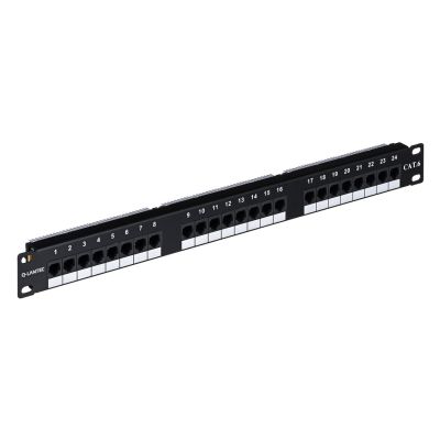 Q-LANTEC Patch panel UTP cat.6, 24 ports LSA connectors 1U