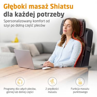 13. Medisana MC 700 office Shiatsu massage mat