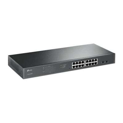 3. TP-Link TL-SG1218MPE Managed L2 Gigabit Ethernet (10/100/1000) PoE Support 1U Black