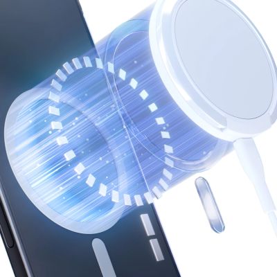 2. 3mk Just20g MagCase for iPhone 16 Pro Max - Transparent