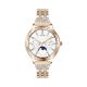 8. VELTORI VT350-1 Women's Smartwatch Rose Gold Bracelet