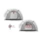 8. High Peak Kira 4 Tent 10373