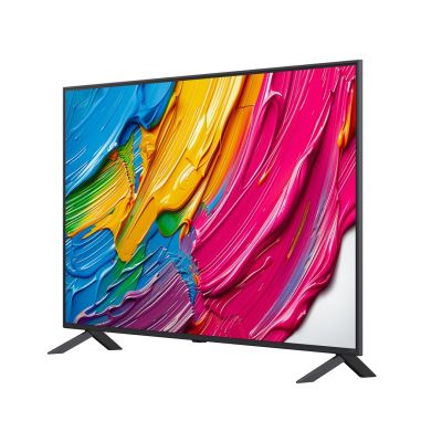 3. LG 55QNED80A6A QNED TV 55" 4K Ultra HD WebOS Dolby Digital DVB-T2 Black