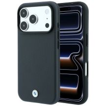 BMW Kevlar Metal Logo MagSafe Case for iPhone 18 Pro / 17 Pro – graphite