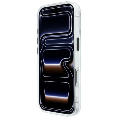 5. BMW M IML Frosted Metal Logo & Trims MagSafe Case for iPhone 18 Pro / 17 Pro - Transparent
