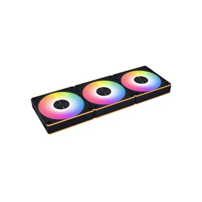 9. Lian Li 12RCL1W3B Computer Cooling System Computer Case Fan 12cm Black