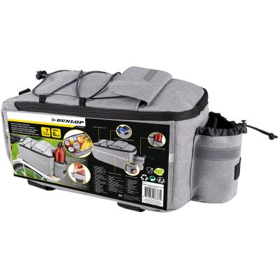 12. THERMAL BIKE BAG REAR MOUNT LUGGAGE RACK 7L DUNLOP