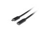 LANBERG USB-C M/F 3.1 EXTENSION CABLE 1.5M BLACK