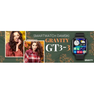 5. Gravity GT3-3 Women's Smartwatch