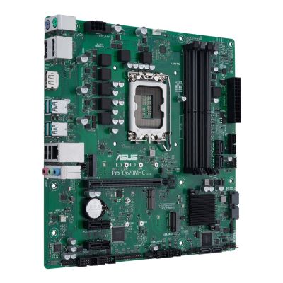 11. ASUS PRO Q670M-C-CSM Motherboard