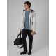 3. Men's regular training sweatshirt made of structured knit fabric 4F 4FWAW26TFSWM0891-11S