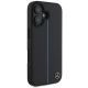 4. Mercedes MB Blue Line Leather MagSafe iPhone 16 Case - Black