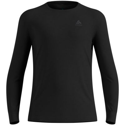 12. Odlo BL TOP crew neck l/s MERINO 200 men's t-shirt size M Black