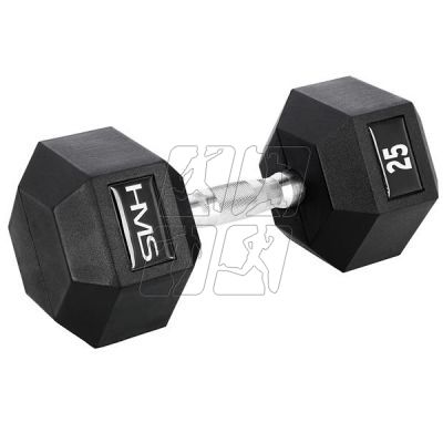 13. HMS HEX PRO 25 kg dumbbell