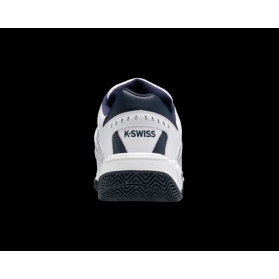 4. K-Swiss men's sneakers ACCOMPLISH IV WHITE/PEACOAT/SILVER-M (07387-177-M)