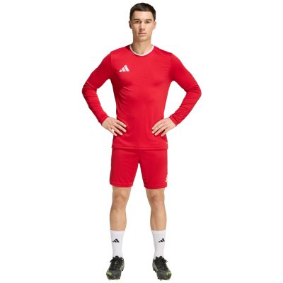 7. adidas Entrada 26 Long Sleeve Jersey Men's T-Shirt Red KF5847
