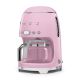 4. Smeg Filter Coffee Machine Style 50's Pink, DCF02PKEU