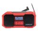 Albrecht DR 112 DAB+ External Crank FM Radio, SOS, Flashlight, Solar, PowerBank