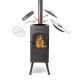 37. BonFeu BonCarré Garden Fireplace Black 3503