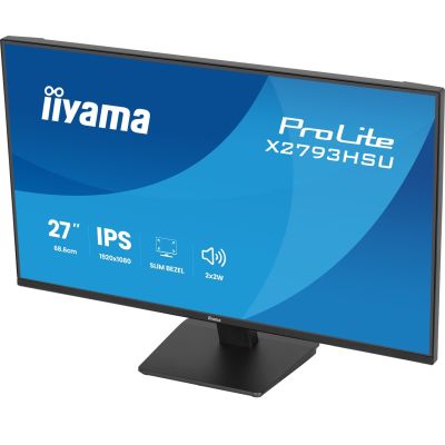 20. iiyama ProLite X2793HSU-B1 computer monitor 68.6 cm (27") 1920 x 1080 px Full HD LED Black