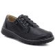5. Comfortable women's shoes with a zipper, black Potocki TO90407