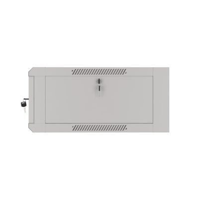 11. LANBERG WALL-MOUNTED CABINET 19" 4U 570X600 QUICK ASSEMBLY (GRAY, FLAT PACK) WFFA-5604-10S