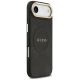 4. Guess Peony Hot Stamp MagSafe Case for iPhone Air - Black