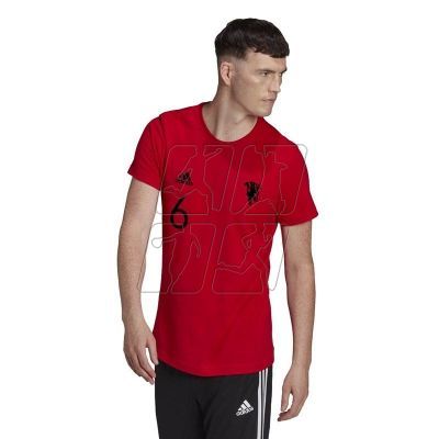 3. Adidas Manchester United Mufc Gfx T 6 M T-shirt HS4908