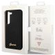 8. Guess GUHCS23MSLSMK S23+ S916 black/black hardcase Silicone Vintage Gold Logo