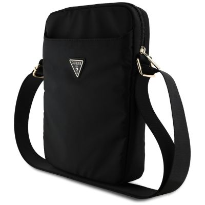 2. Guess Bag GUTB10NTMLBK 10" black/black Nylon Triangle Logo