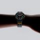 12. Spigen Athlex Air Strap for Samsung Galaxy Watch 40/44/46mm - Black and Yellow